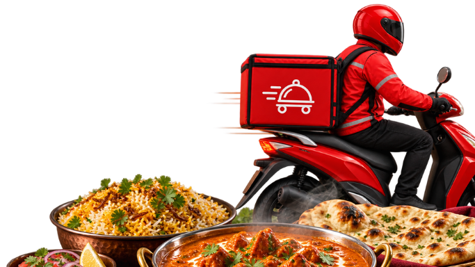Indian food and delivery partner